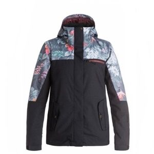 Roxy Jetty Block Dry Flight Technology Ski Snowboard Coat Jacket sz XS